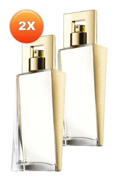 AVON Attraction Kadın Parfüm Edp 50 Ml. İkili Set - 2