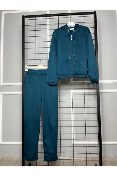 DMN DUBLE PAÇA İPLİ EŞOFMAN TAKIMI