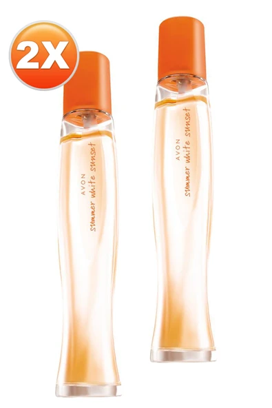 AVON Summer White Sunset Kadın Parfüm Edt 50 Ml. İkili Set - 2