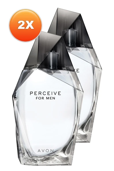 AVON Perceive Erkek Parfüm Edt 100 Ml. İkili Set