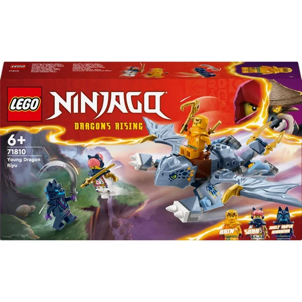 LEGO 71810  NINJAGO Genç Ejderha Riyu - Resim 4