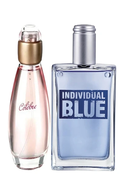 AVON Celebre Kadın Parfümü 50 ml & Individual Blue Erkek Parfümü 100 ml