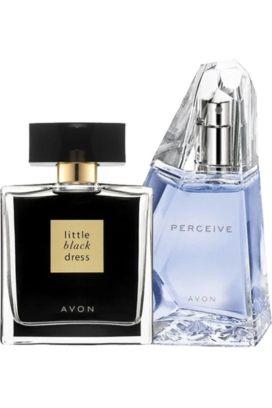 AVON Little Black Dress Edp 50 ml + Perceive Edp 50 ml Kadın Parfüm Seti 5050136608710