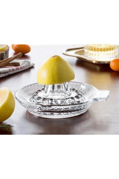 Kosova Premium Serisi Gıdaya Uygun Cam Limon Sıkacağı - Resim 2