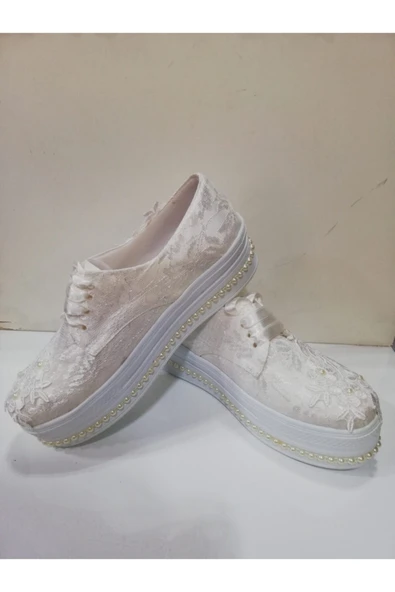 Gül Gelinlik Ayakkabı - Resim 4