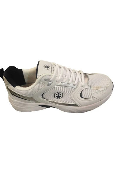 lumberjack POL Beyaz Lacivert Unısex Yürüyüş Koşu Tenis Fitnes Günlük Spor Ayakkabı 36-47 ürün görseli