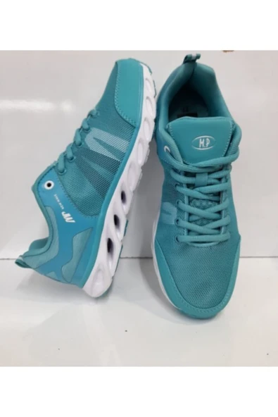 M.P. 171-1347 Mint Yeşili Beyaz File Kadın Spor Ayakkabı - Resim 2