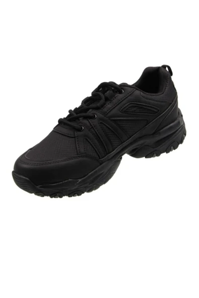M.P. Erkek Bağcıklı Siyah Outdoor Ayakkabı - Resim 4