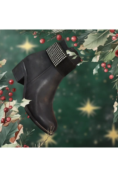 Fastbrandshoes kısa topuklu bot - Resim 3