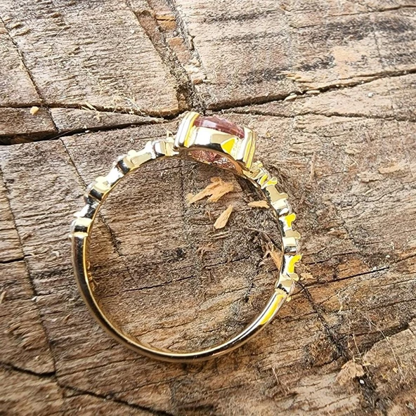 Evlilik Teklifi Altın Yüzük - 14 Ayar Altın 0.95 Karat Zultanit Taşlı Evlilik Teklifi Yüzüğü - Resim 19