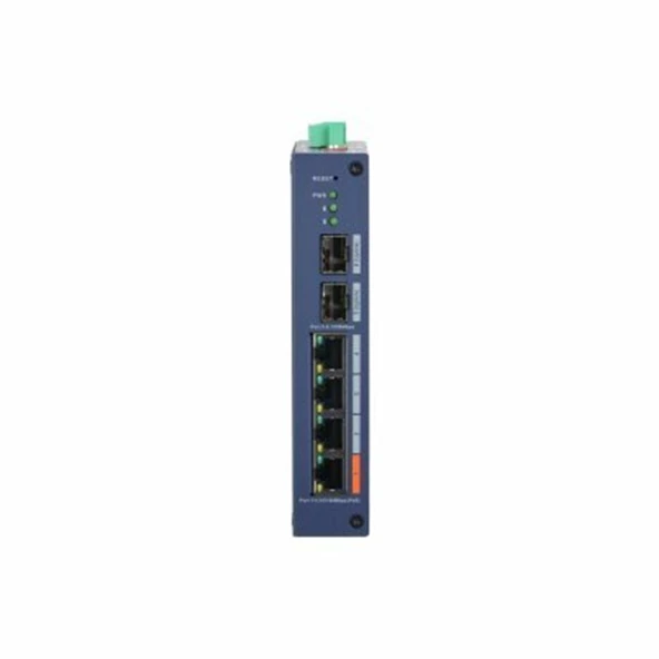Dahua CHS4206-4GT-90 4 Port poe 2 Port SFP Gigabit Yönetilebilir PoE Switch 90W - Resim 2