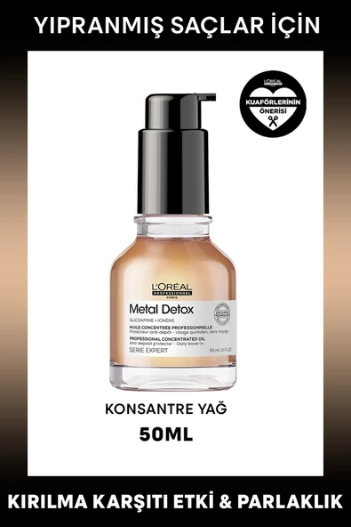 Serie Expert Metal Detox Oil Konsantre Yağ 50 ml ürün görseli 1