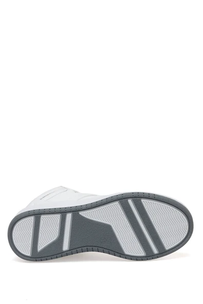 Kinetix Kort Pu Hı 3fx Beyaz Unisex High Sneaker - Resim 4