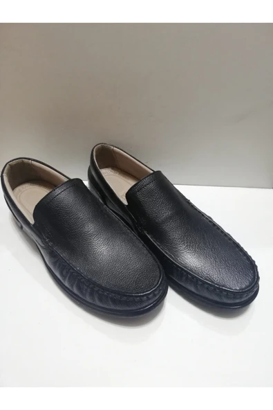 Hsa Erkek Siyah Deri Ayakkabı - Resim 2