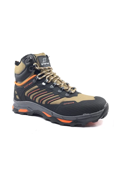 AYAKKABIMOOD Stepway Kum Siyah Outdoor Erkek Bot - Resim 2