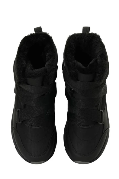 U.S. Polo Assn. CHERRY 4PR 101812626 Kadın Su Geçirmez Bot Siyah 36-40 - Resim 4