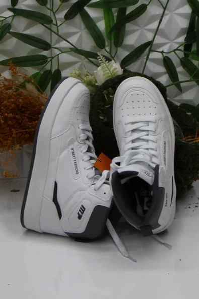 M.P. M.P 242-2057 Beyaz Rahat Orijinal Ürün Bilekli Kadın Spor Ayakkabı - Resim 5