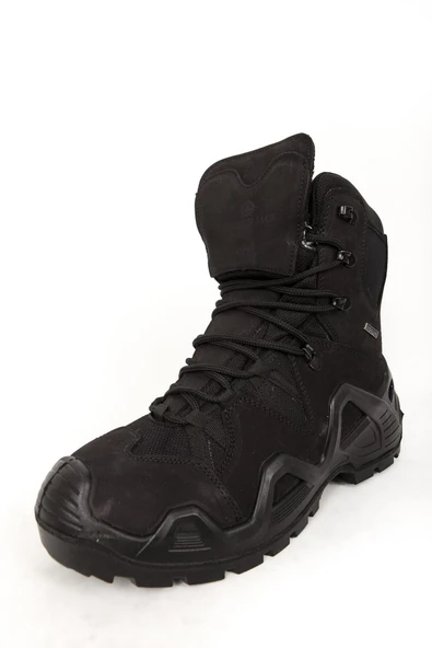 Hammer Jack Kaplan Su Geçirmez Hakiki Deri Siyah Outdoor Erkek Attack Bot - Resim 5