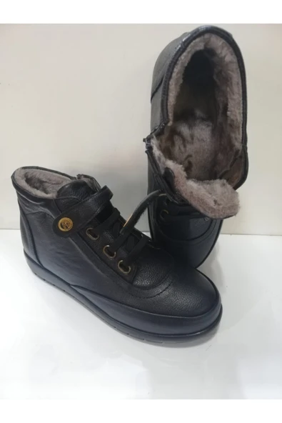 Tofima Kadın Siyah Anne Bot - Resim 4