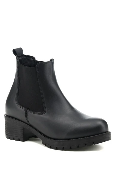 Polaris 318584.z 2pr Siyah Kadın Chelsea Bot ürün görseli 1