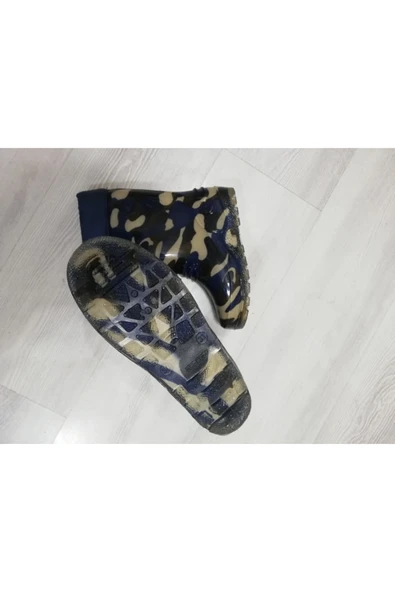 Üçel Erkek Kahverengi Garson Plastik Çizme - Resim 3