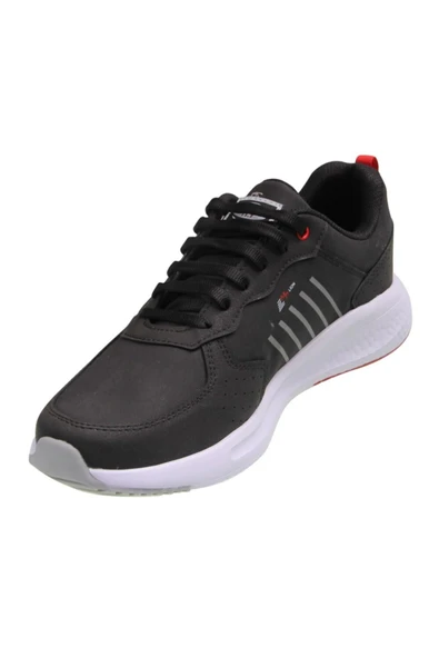 M.P. Erkek Bağcıklı Siyah-beyaz Spor Ayakkabı 212-2009mr 100 - Resim 2