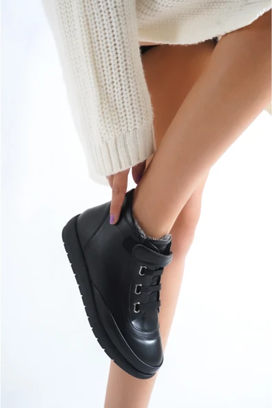 Witty Içi Yün Ortapedik Kadın Anne Bot - Resim 3