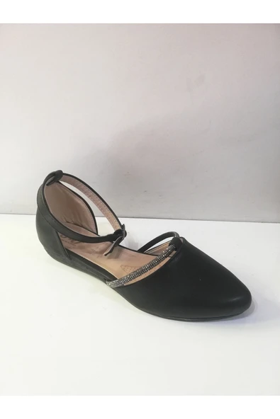 Sedef Karnıyarık Taşlı Babet ürün görseli 1