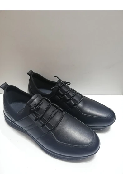 fastbırand Erkek Siyah Deri Ayakkabı - Resim 2