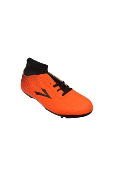 LIG Simav Match Mr Erkek Turuncu Çoraplı Krampon Futbol Ayakkabı - Resim 2