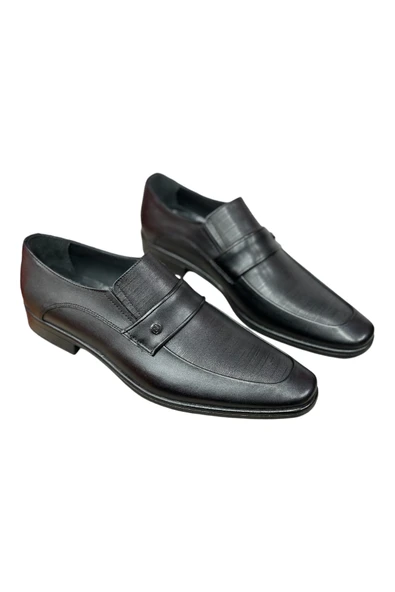 Çelik Hakiki Deri Erkek Klasik Kundura - Resim 5