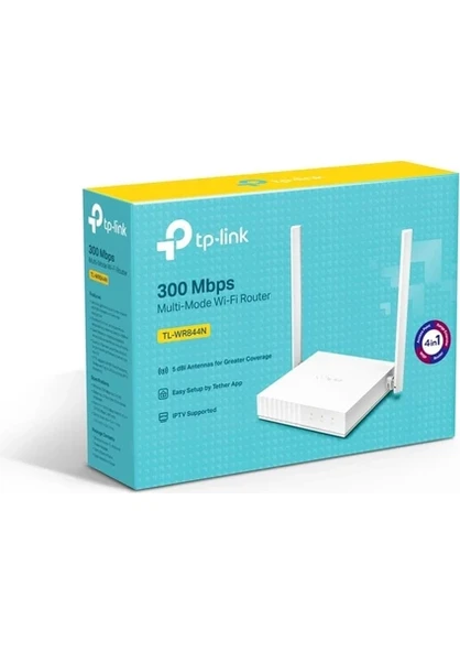 TP-LİNK TL-WR844N 300MBPS 4 PORT KABLOSUZ ROUTER - 4