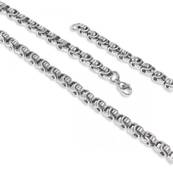 Erkek Çelik Kolye 5Mm 31834P6D81 - Resim 2