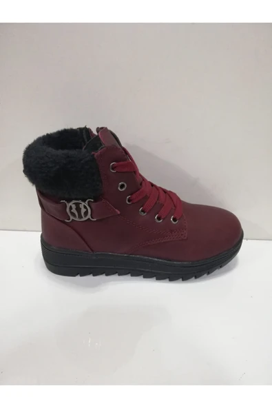 M.P. Kız Çoçuk Bordo Bot ürün görseli 1