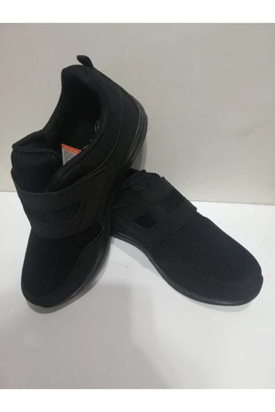 ARRİVARE Unisex Siyah Bağsız Ayakkabı - Resim 2
