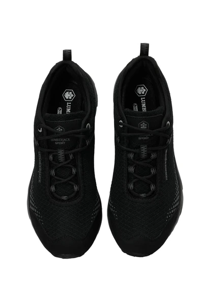 lumberjack DARE 3PR Siyah Erkek Koşu Ayakkabısı - Resim 4