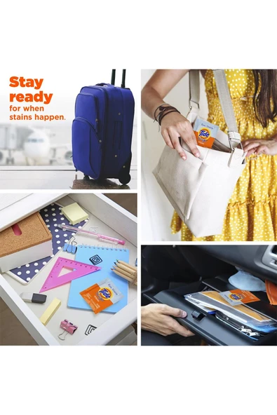 Tide To Go Leke Çıkarıcı Mendil 6 Adet - Resim 7