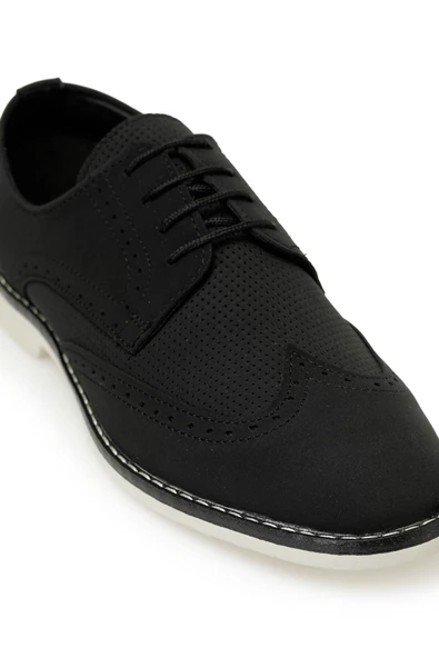 Polaris 356386.m3fx Siyah Erkek Klasik Ayakkabı - Resim 7