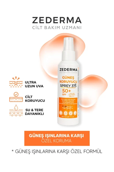 Güneş Koruyucu Spf 50+ 150 ml Sprey & Ultra Uzun UVA Koruma & Su Ve Tere Dayanıklı - 2