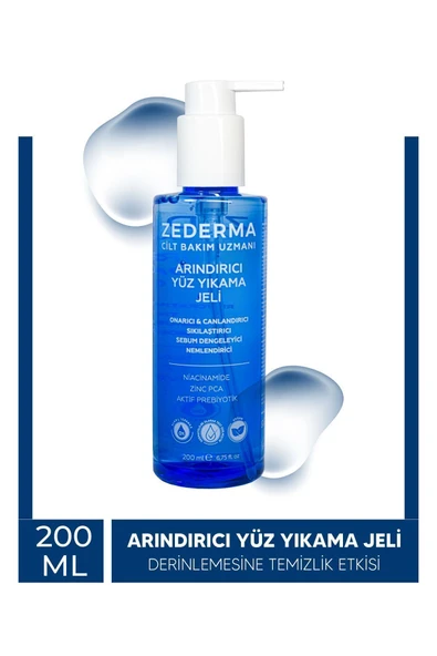 Arındırıcı Yüz Yıkama Jeli 200 Ml. Yağlı / Akne Eğilimli & Hassas Ciltler Için