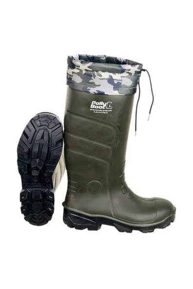 Polly Boot Acı Dağcı Kar Botu Kamuflaj Boğazlı - Resim 2