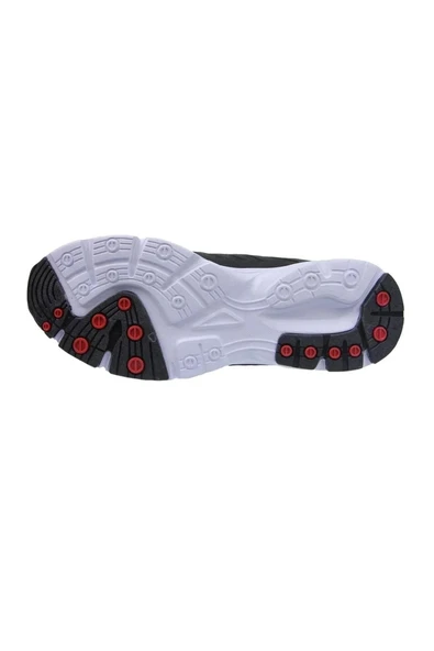 M.P. Erkek Bağcıklı Siyah-kırmızı Koşu Ayakkabı 231-6803mr 100 - Resim 5