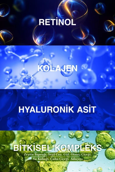 Age Reverse Kırışıklık Karşıtı Krem 50 ML - %10 Retinol, Kolajen Dolgunluk, Sıkılık - 8