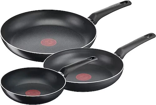 Tefal Titanyum 1X SimpleCook 20/24/28 Cm Difüzyon Tabanlı 3'lü Tava Seti ürün görseli 1