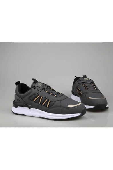 M.P. MP 242-2039 Füme Erkek Sneakers - Resim 4