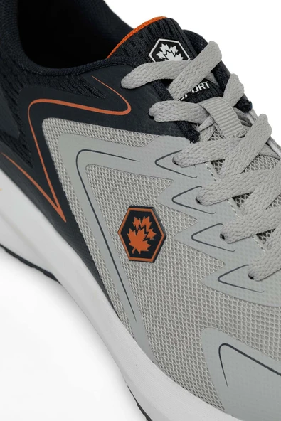 lumberjack EDDY 4FX Gri Erkek Sneaker - Resim 7