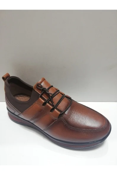 fastbırand Erkek Taba Lastik Bağcıklı Casual Ayakkabı ürün görseli 1