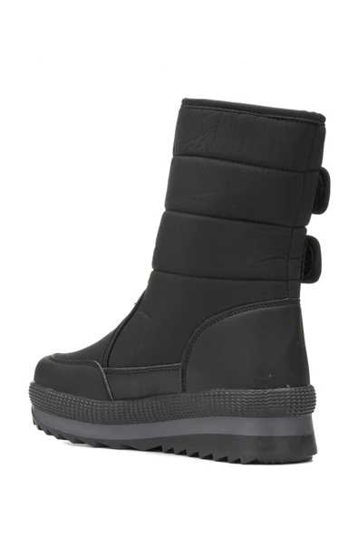 SEVER AYAKKABI Içi Kürklü Kaymaz Taban Termal Cırtlı Kadın Kar Botu - Resim 3