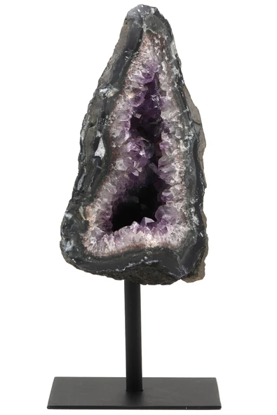 Ametist Doğal Taş Standlı Ham Parça - 1114 Gr. ürün görseli
