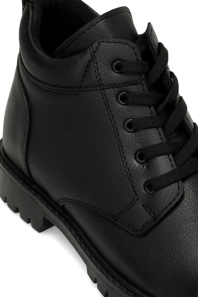 Polaris 357347.M3PR Siyah Erkek Klasik Bot - Resim 7